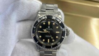 ROLEX サブマリーナ ブラックダイヤル ヴィンテージ 高価買取