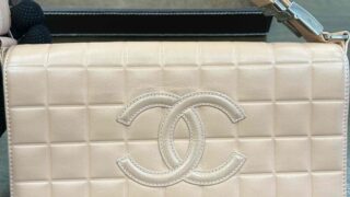 CHANEL チョコバーワンショルダー 高価買取