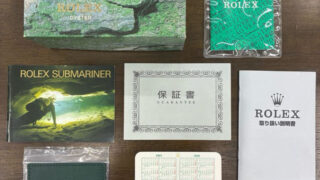 ROLEX 箱 保証書 等 高価買取