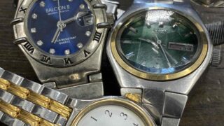ジャンク時計もまとめてお買取